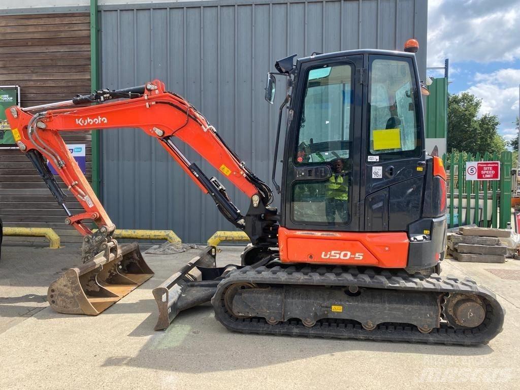 Kubota U50-5 小型挖土機/掘鑿機<7t(小型挖掘機)