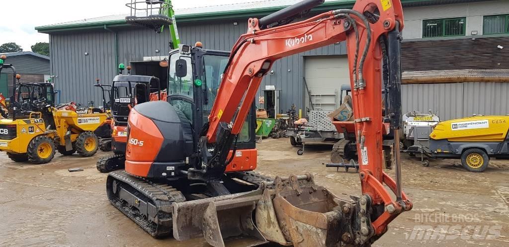 Kubota U50-5 小型挖土機/掘鑿機<7t(小型挖掘機)