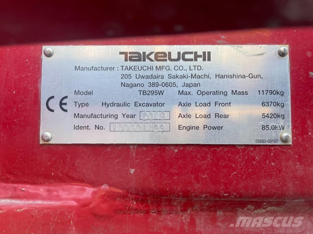 Takeuchi TB 295 W 旋轉式挖土機/掘鑿機/挖掘機