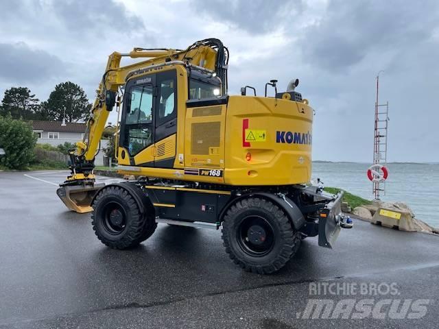 Komatsu PW168-11 旋轉式挖土機/掘鑿機/挖掘機