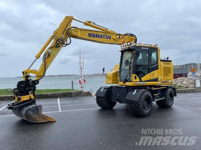 Komatsu PW168-11 旋轉式挖土機/掘鑿機/挖掘機