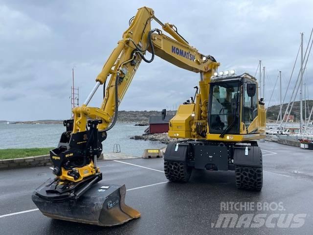 Komatsu PW168-11 旋轉式挖土機/掘鑿機/挖掘機