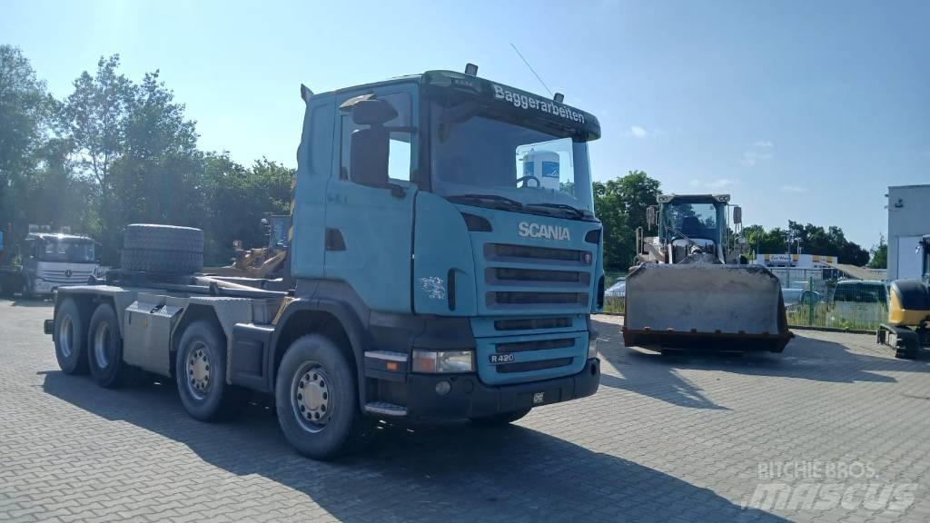 Scania R 420 吊鉤式起重車