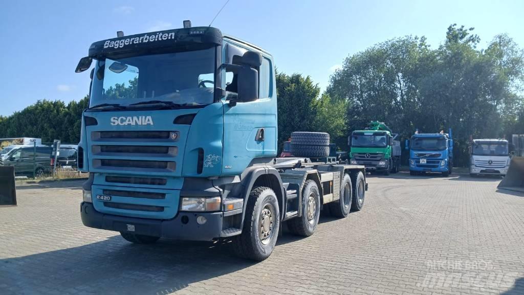 Scania R 420 吊鉤式起重車
