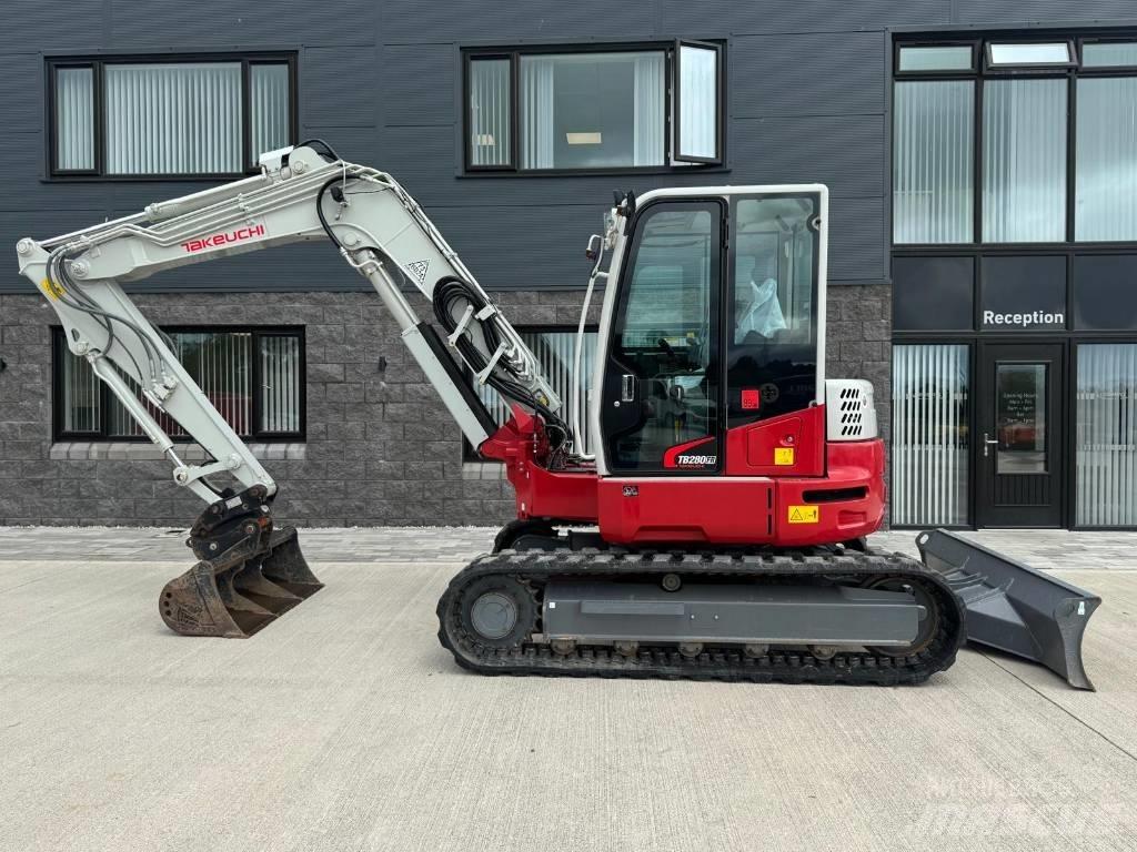 Takeuchi TB 280 FR 中型挖土機/掘鑿機/挖掘機 7t-12t