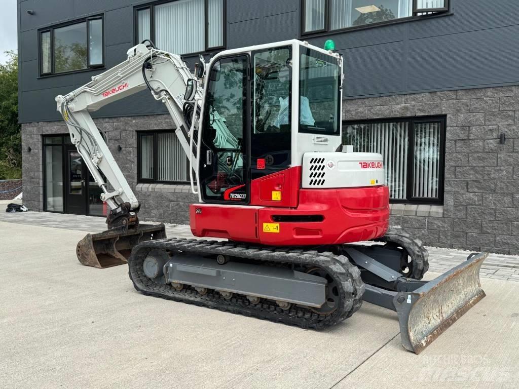 Takeuchi TB 280 FR 中型挖土機/掘鑿機/挖掘機 7t-12t
