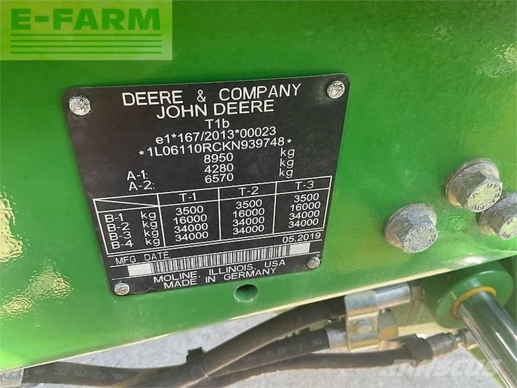John Deere 6110r 曳引機