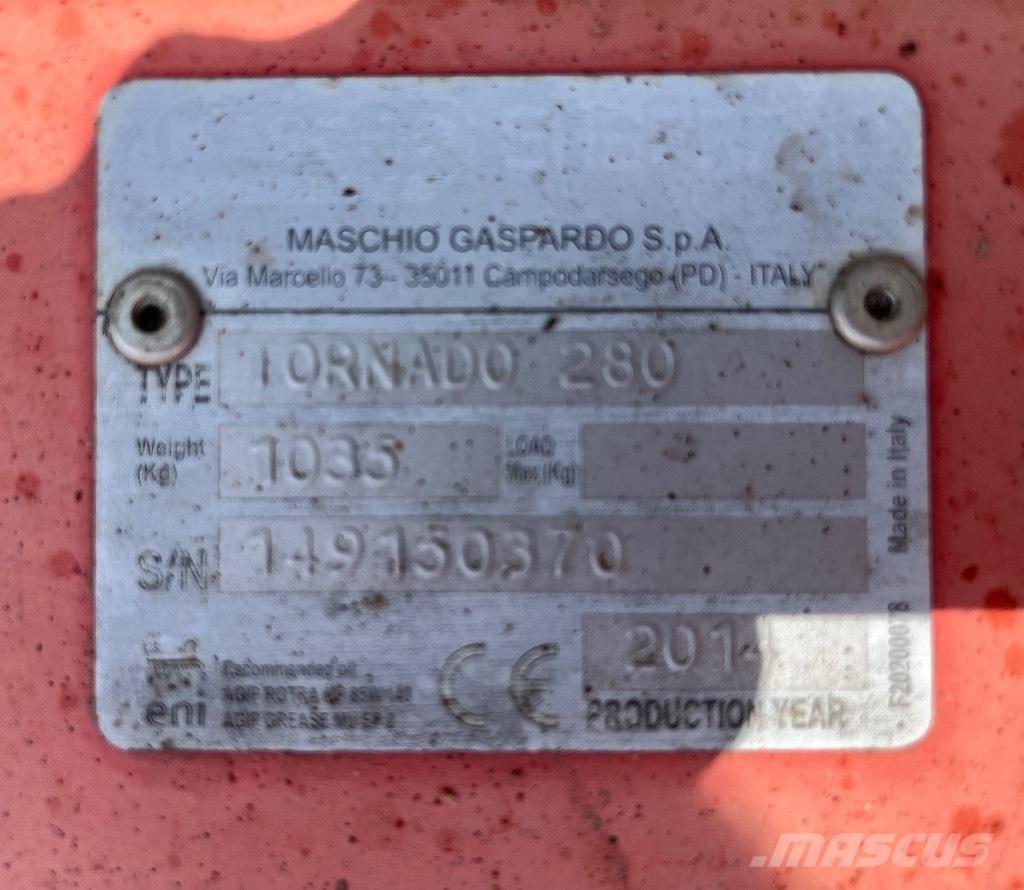 Maschio Tornado 280 莖葉去葉機