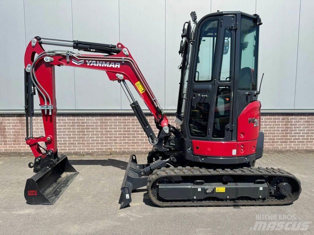 Yanmar VIO26 小型挖土機/掘鑿機<7t(小型挖掘機)