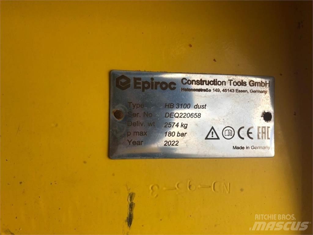 Epiroc HB3100 Dust 鐵鎚/碎石機