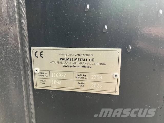 Palmse Trailer D1000 傾卸式拖車