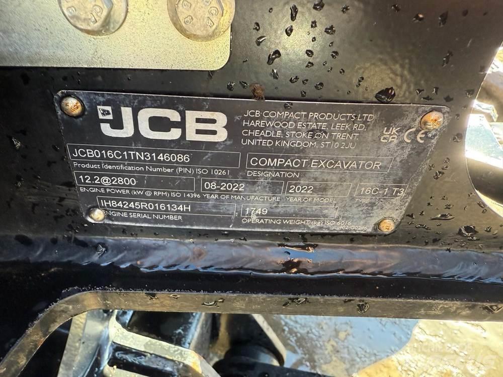JCB 16C-1 小型挖土機/掘鑿機<7t(小型挖掘機)
