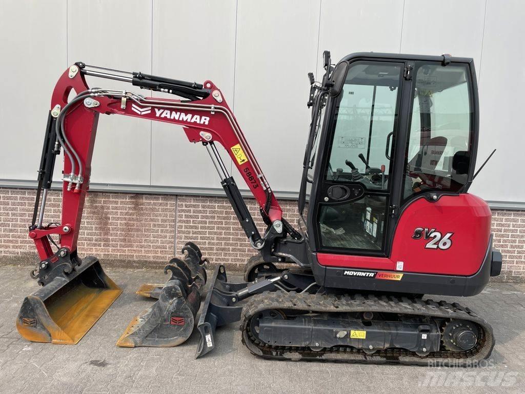 Yanmar SV26 小型挖土機/掘鑿機<7t(小型挖掘機)