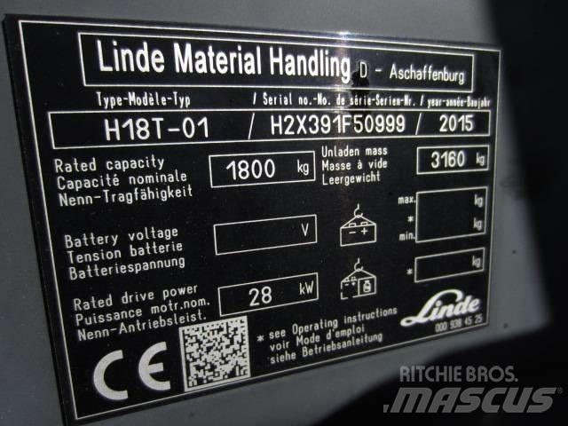 Linde H 18 T-03 液化石油氣LPG卡車