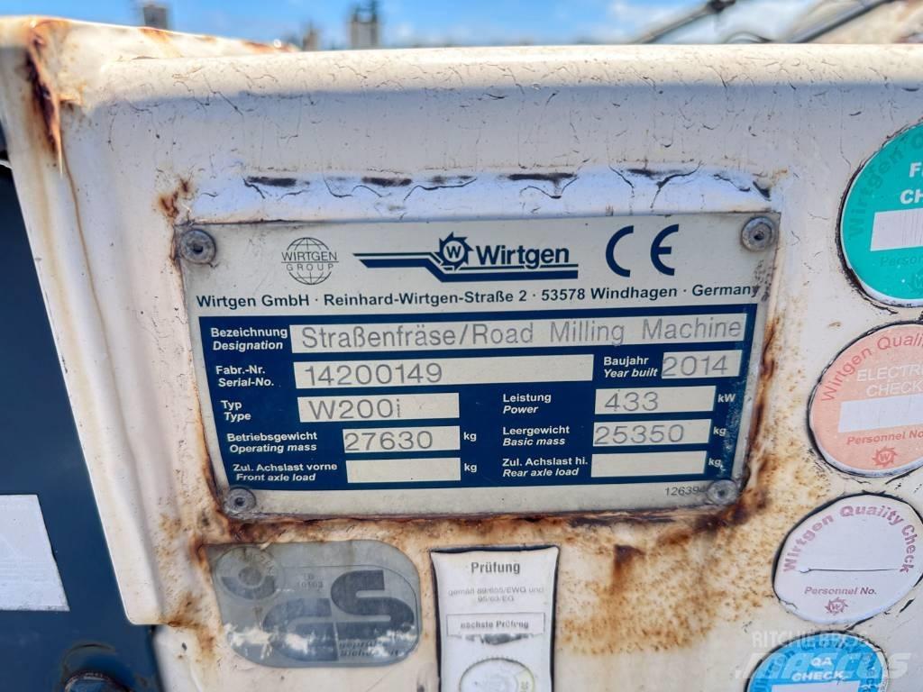 Wirtgen W200 瀝青冷銑刨機/銑床