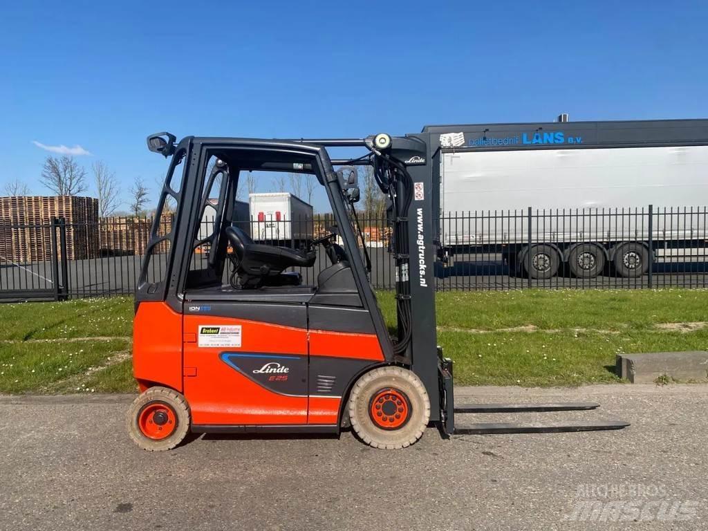 Linde E25H-01/600 電動堆高機