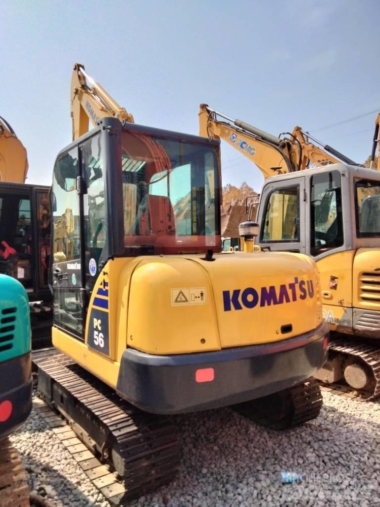 Komatsu PC 56 小型挖土機/掘鑿機<7t(小型挖掘機)