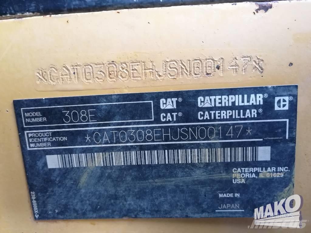 CAT 308 E CR 履帶式 挖土機/掘鑿機/挖掘機