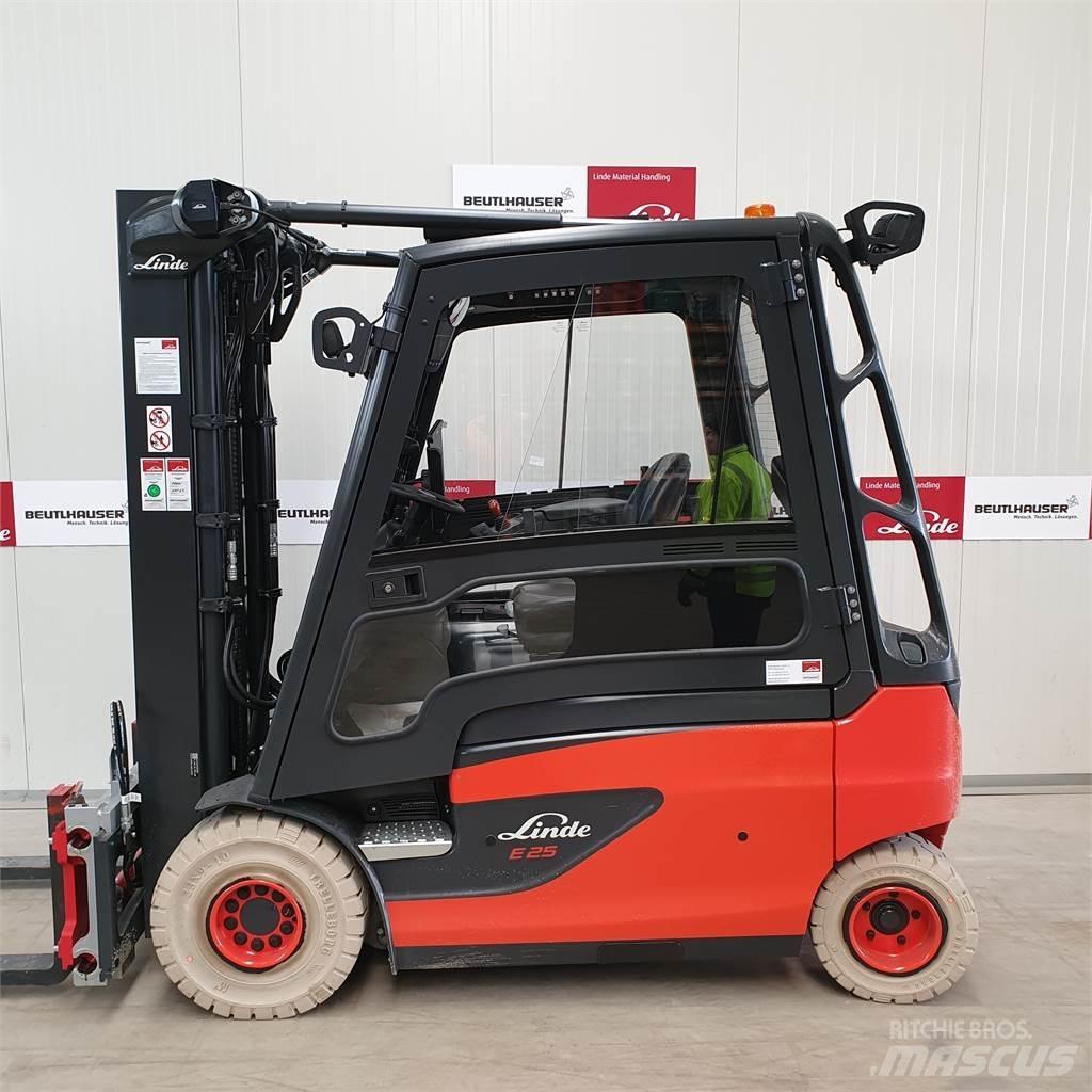 Linde E25L 電動堆高機