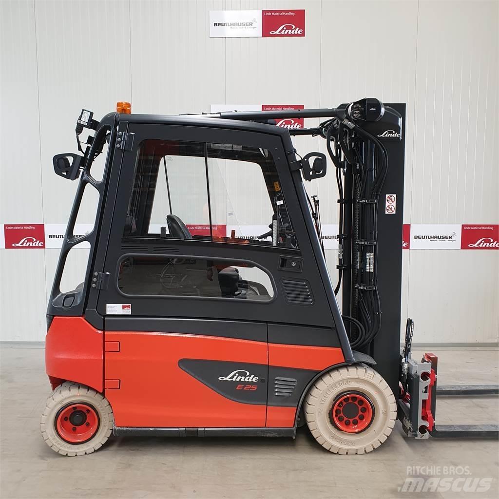Linde E25L 電動堆高機