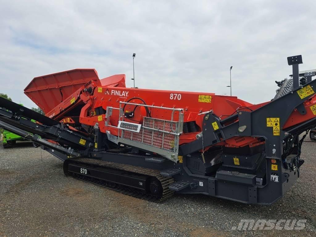 Terex Finlay 870 移動式篩選機