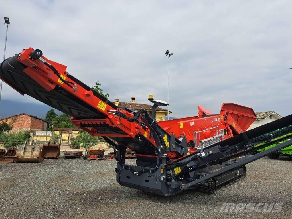 Terex Finlay 870 移動式篩選機