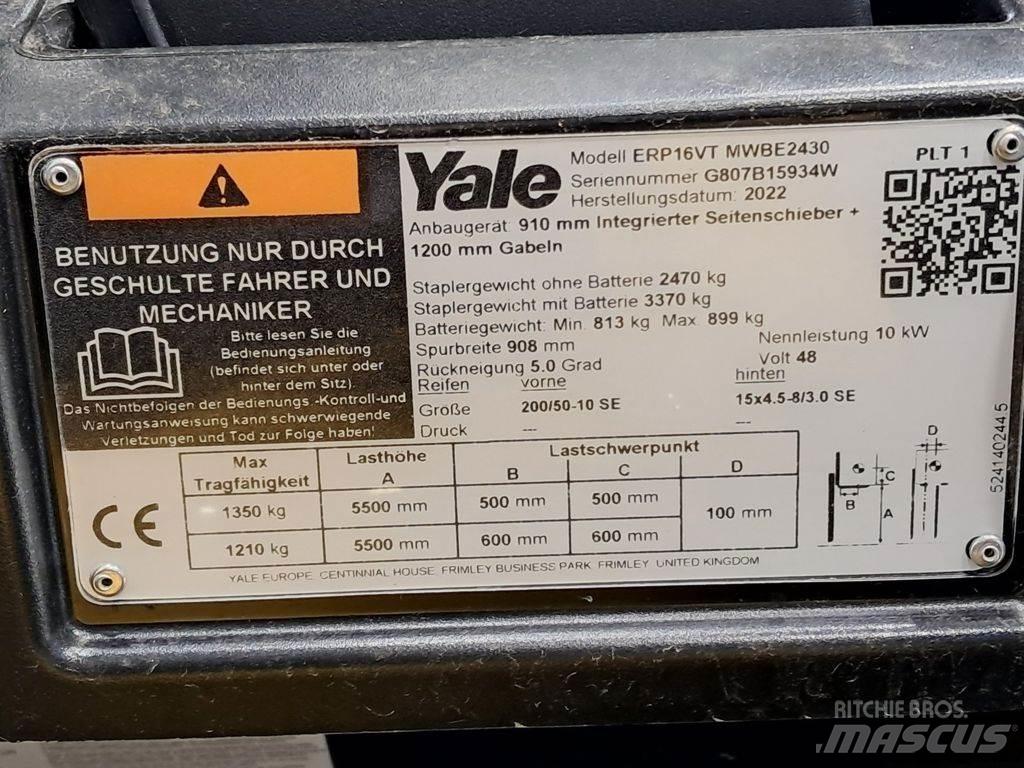Yale ERP16VT 電動堆高機