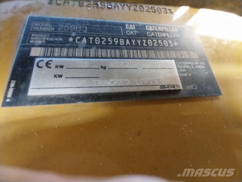 CAT 259 B 3 滑移轉向裝載機