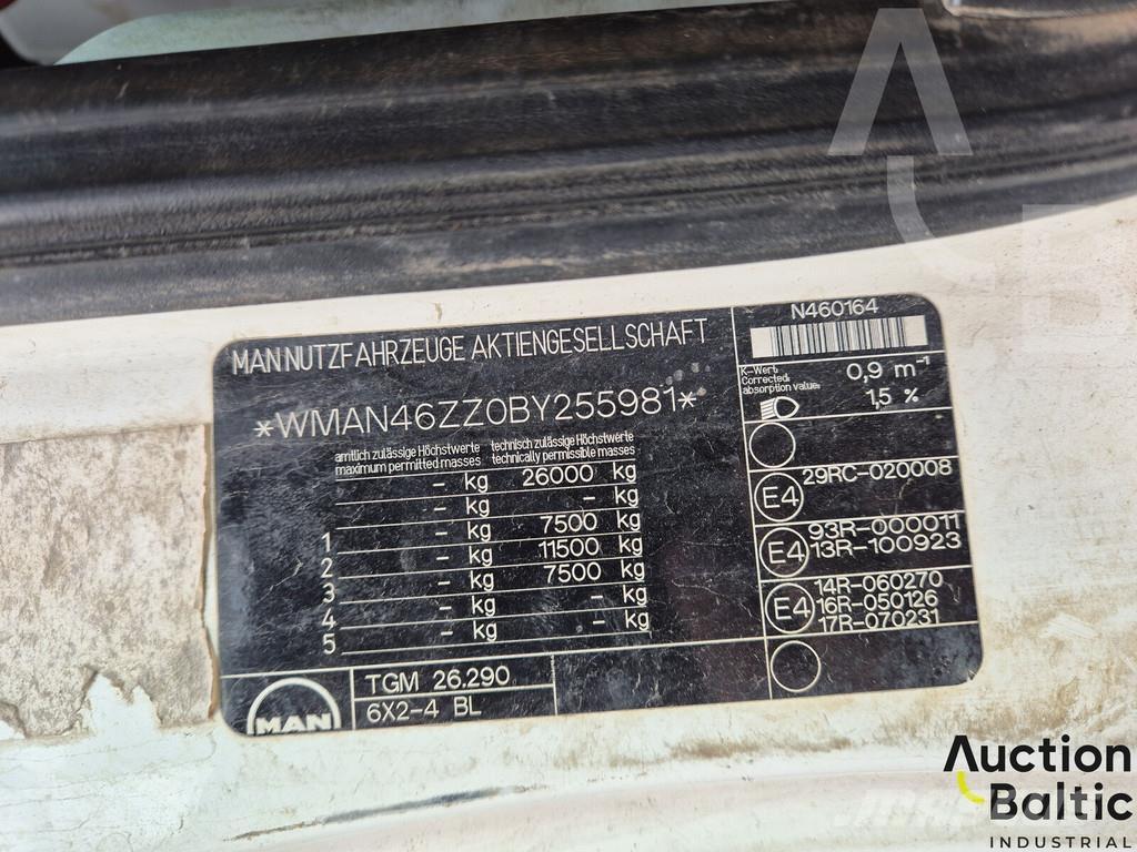 MAN TGM26.290 垃圾車