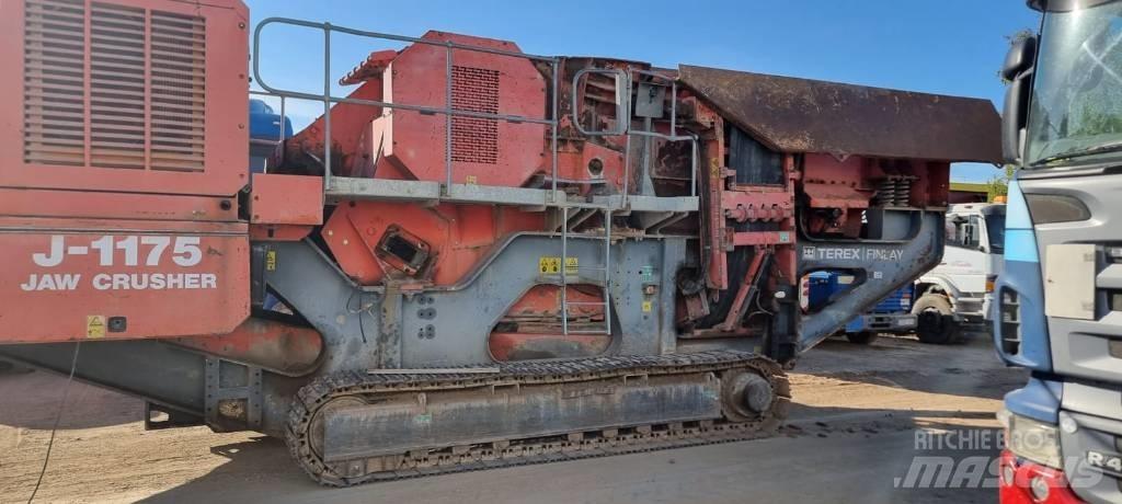 Terex Finlay J-1175 移動式壓碎機