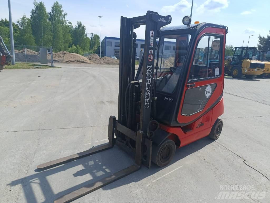 Linde H 18 T-03 液化石油氣LPG卡車