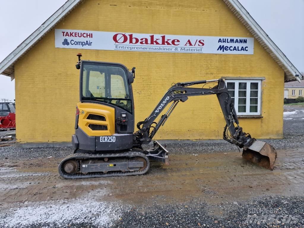 Volvo ECR25D 小型挖土機/掘鑿機<7t(小型挖掘機)