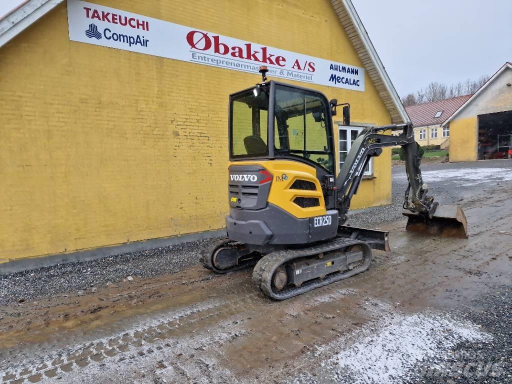 Volvo ECR25D 小型挖土機/掘鑿機<7t(小型挖掘機)