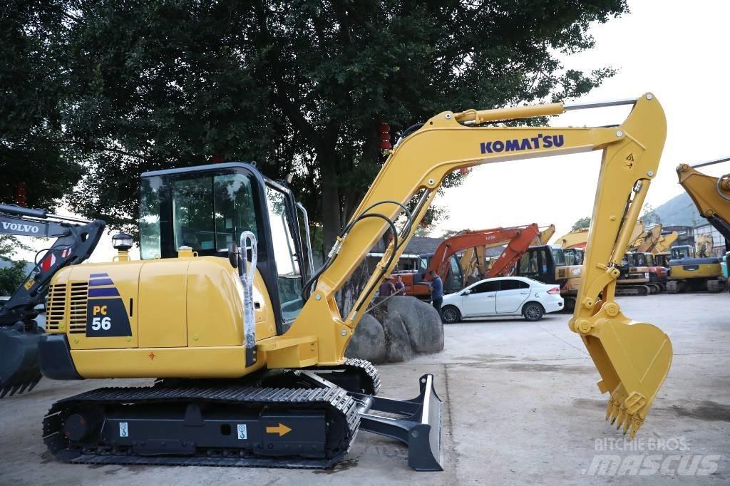 Komatsu PC 56-7 小型挖土機/掘鑿機<7t(小型挖掘機)