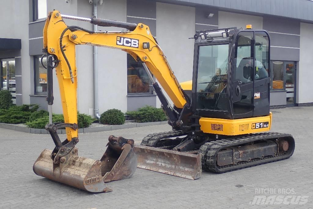 JCB 51 R-1 小型挖土機/掘鑿機<7t(小型挖掘機)