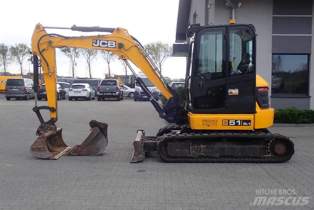 JCB 51 R-1 小型挖土機/掘鑿機<7t(小型挖掘機)