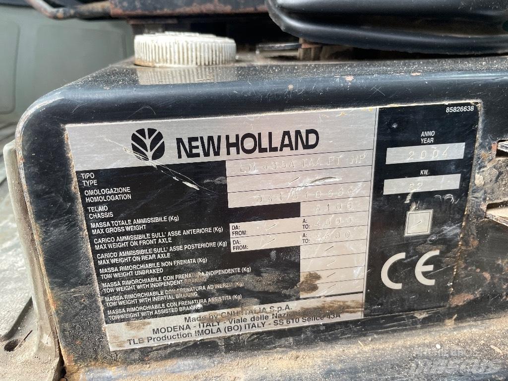 New Holland LM 435 A 農業用伸縮臂裝載機