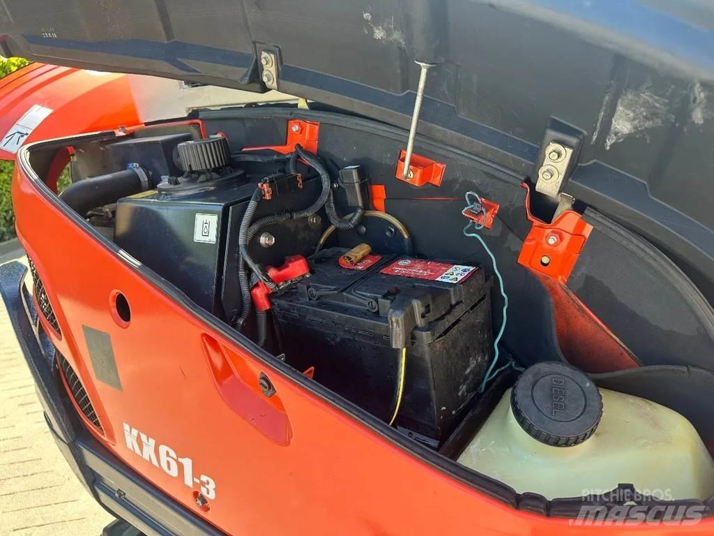 Kubota KX61-3 小型挖土機/掘鑿機<7t(小型挖掘機)