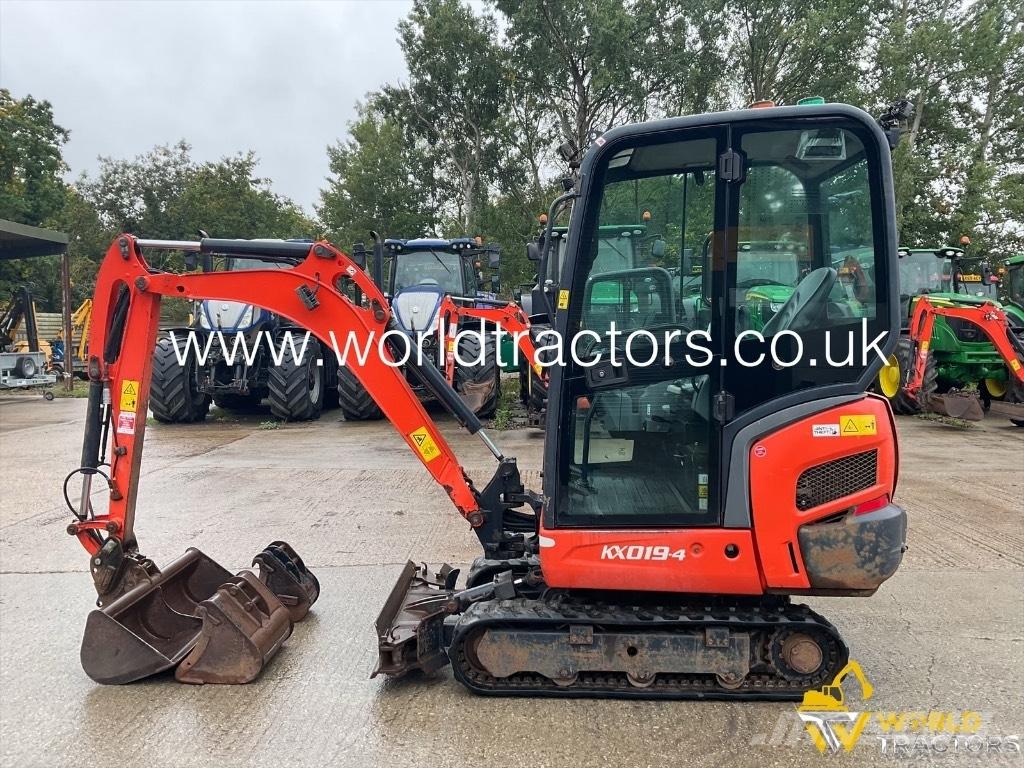 Kubota KX 019-4 小型挖土機/掘鑿機<7t(小型挖掘機)