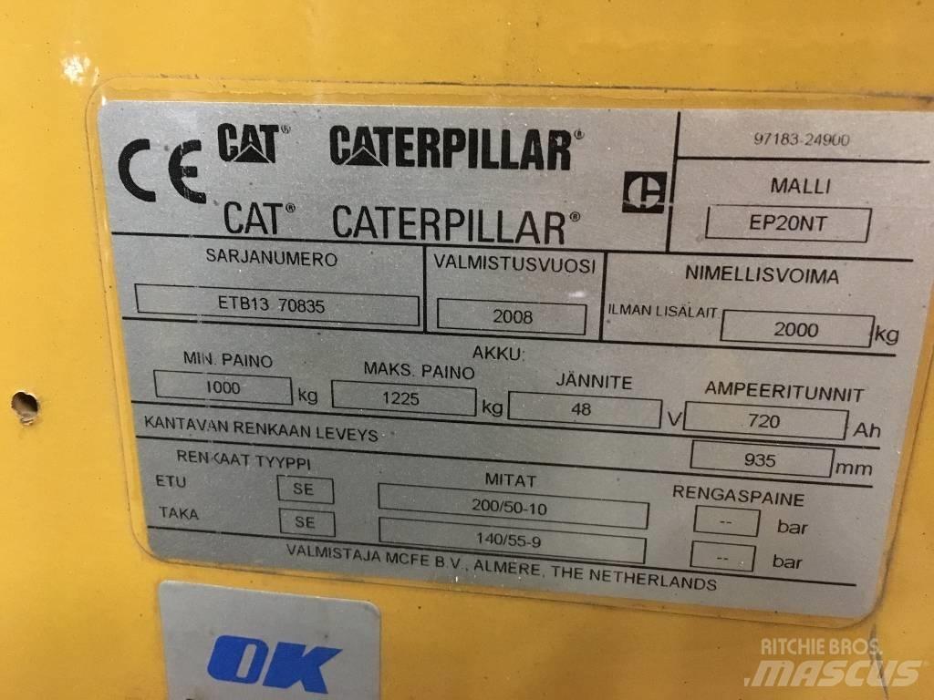 CAT EP 20 NT 電動堆高機
