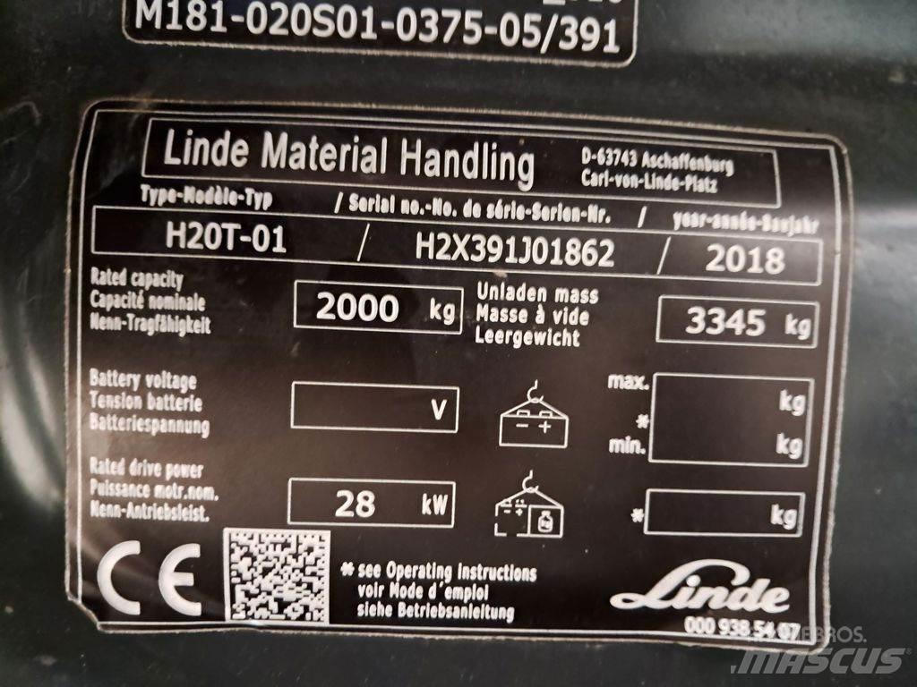 Linde H20T-01 液化石油氣LPG卡車