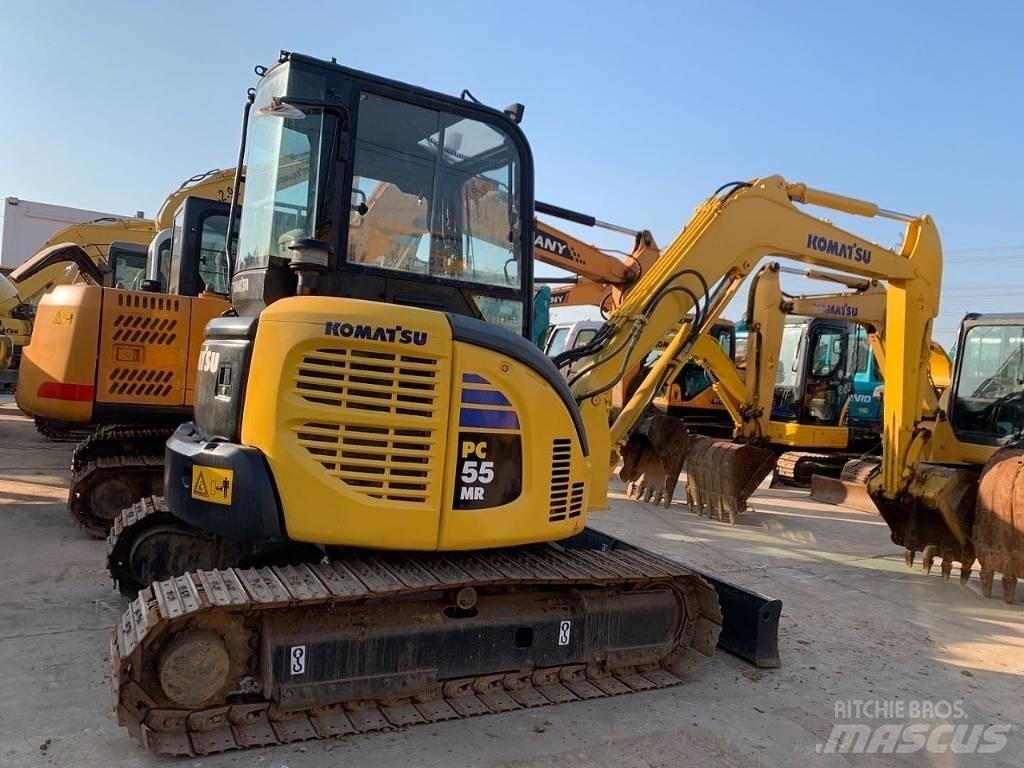 Komatsu PC 55 小型挖土機/掘鑿機<7t(小型挖掘機)