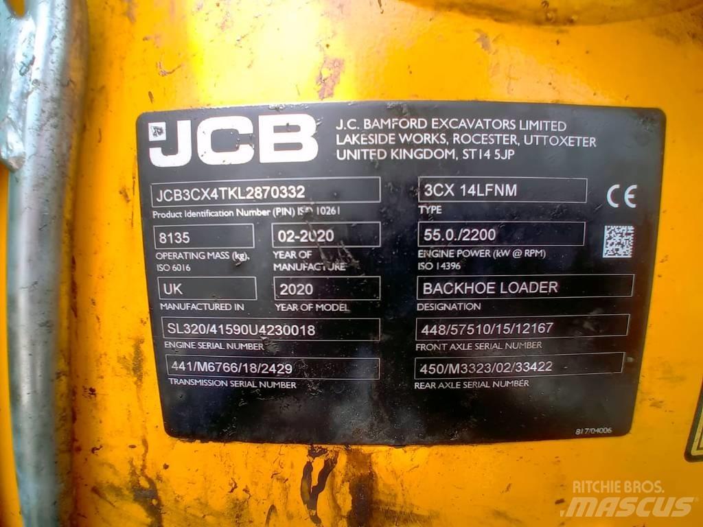 JCB 3 CX 4 T 反鏟裝載機