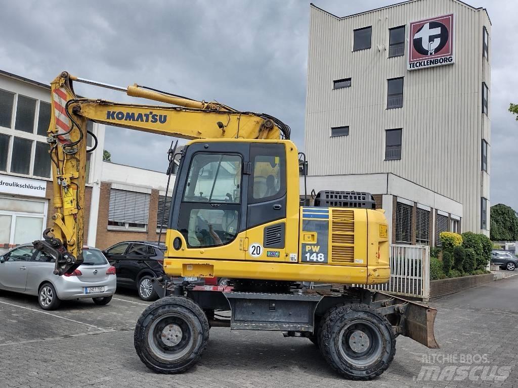 Komatsu PW 148-8 旋轉式挖土機/掘鑿機/挖掘機