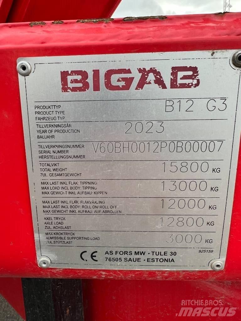 Bigab B 12 通用型拖車
