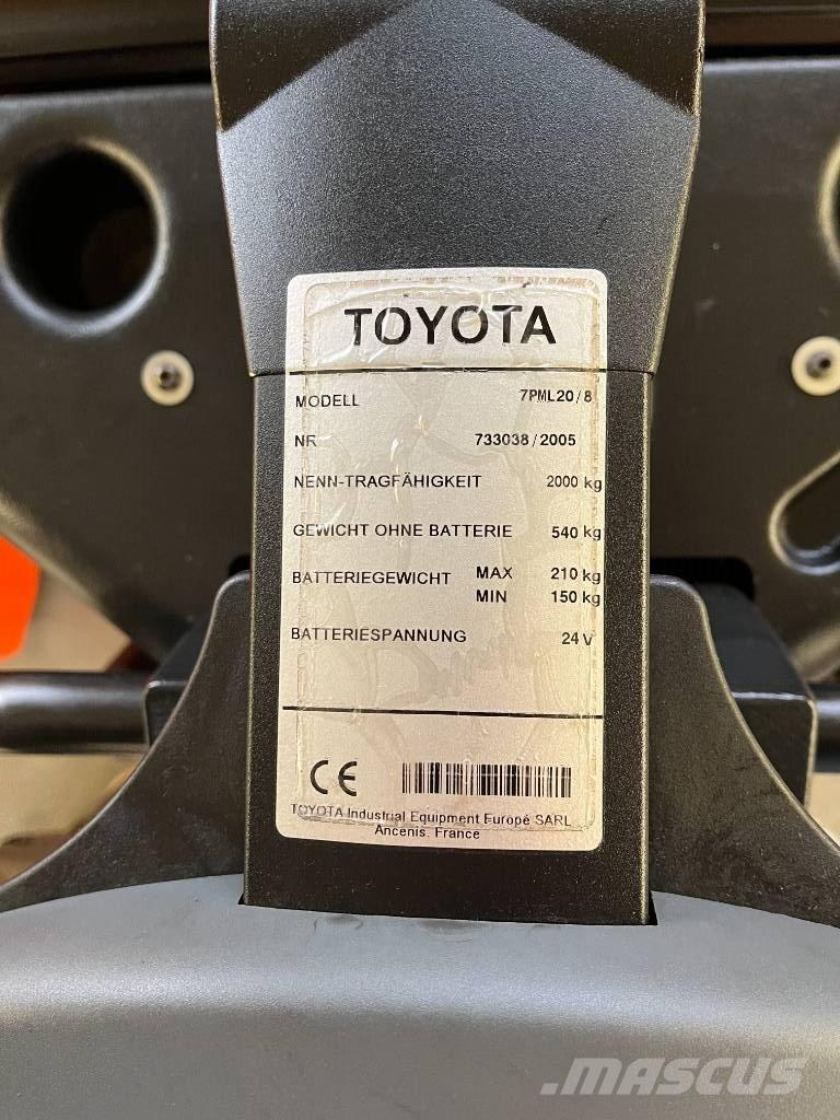 Toyota 7 PML 20 低架升降機