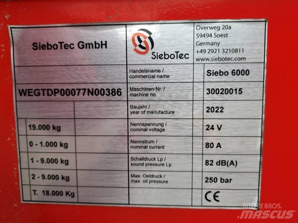 Siebotec Siebo 6000 礦石篩