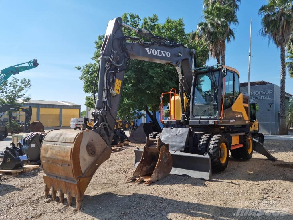 Volvo EWR 150 E 旋轉式挖土機/掘鑿機/挖掘機