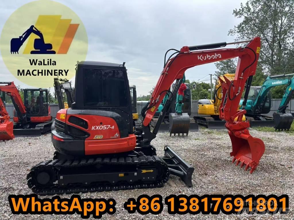 Kubota KX 057-4 小型挖土機/掘鑿機<7t(小型挖掘機)