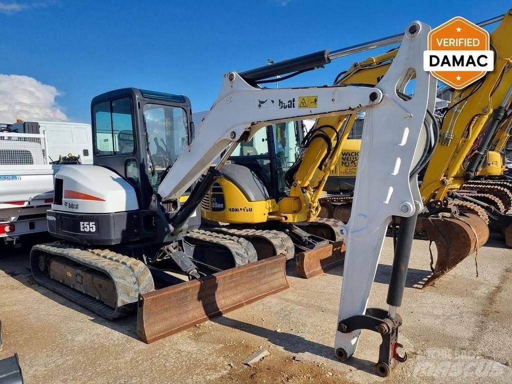 Bobcat E55 小型挖土機/掘鑿機<7t(小型挖掘機)